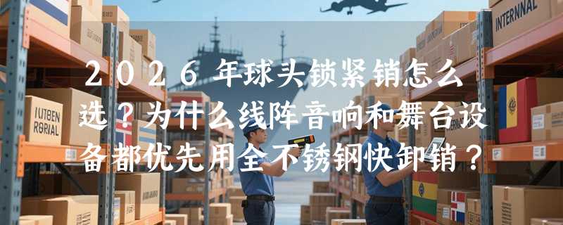 2026年球头锁紧销怎么选？为什么线阵音响和舞台设备都优先用全不锈钢快卸销？
