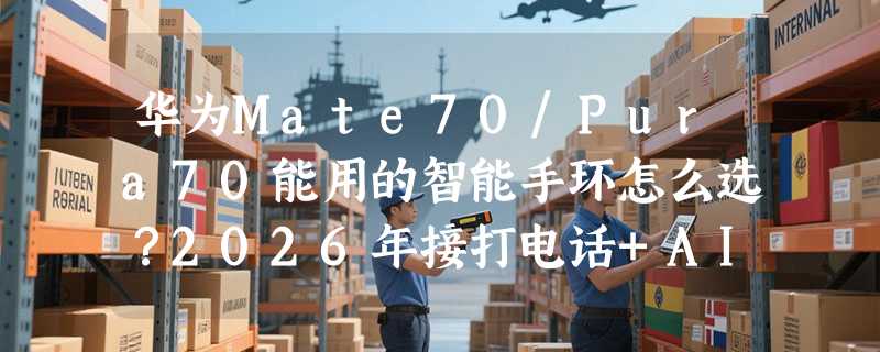 华为Mate70/Pura70能用的智能手环怎么选？2026年接打电话+AI语音成新门槛