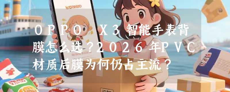 OPPO X3智能手表背膜怎么选？2026年PVC材质后膜为何仍占主流？