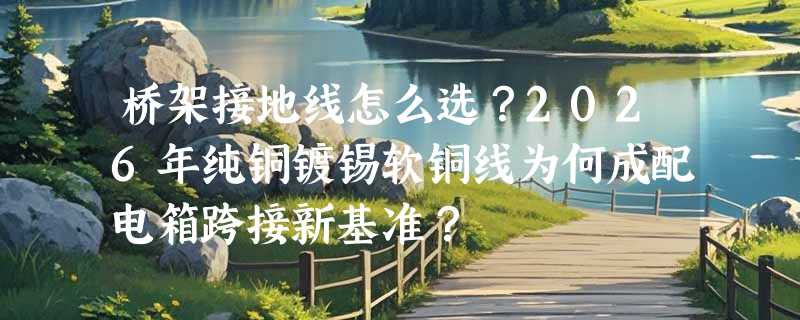 桥架接地线怎么选？2026年纯铜镀锡软铜线为何成配电箱跨接新基准？
