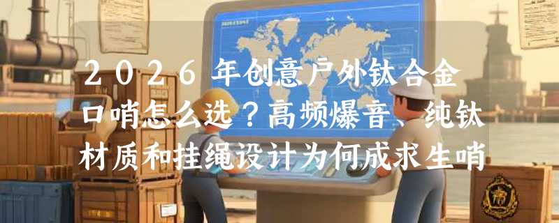 2026年创意户外钛合金口哨怎么选？高频爆音、纯钛材质和挂绳设计为何成求生哨新基准？