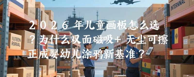2026年儿童画板怎么选？为什么双面磁吸+无尘可擦正成婴幼儿涂鸦新基准？