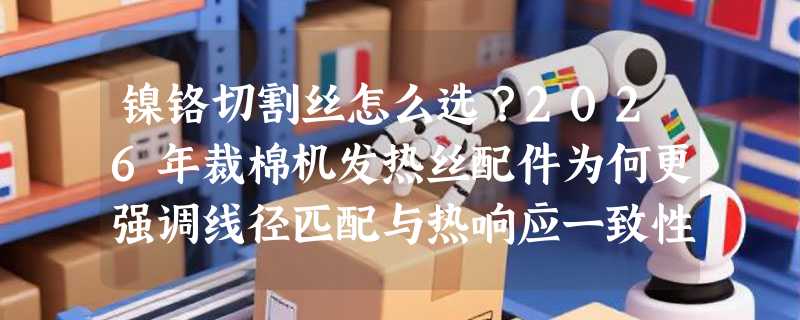 镍铬切割丝怎么选？2026年裁棉机发热丝配件为何更强调线径匹配与热响应一致性？