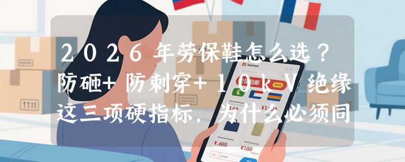 2026年劳保鞋怎么选？防砸+防刺穿+10kV绝缘这三项硬指标，为什么必须同时达标？