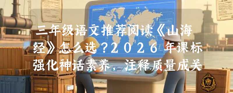 三年级语文推荐阅读《山海经》怎么选？2026年课标强化神话素养，注释质量成关键分水岭