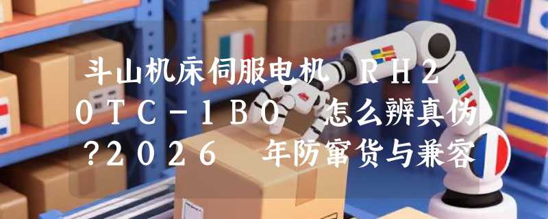 斗山机床伺服电机 RH20TC-1BO 怎么辨真伪？2026 年防窜货与兼容校验成关键