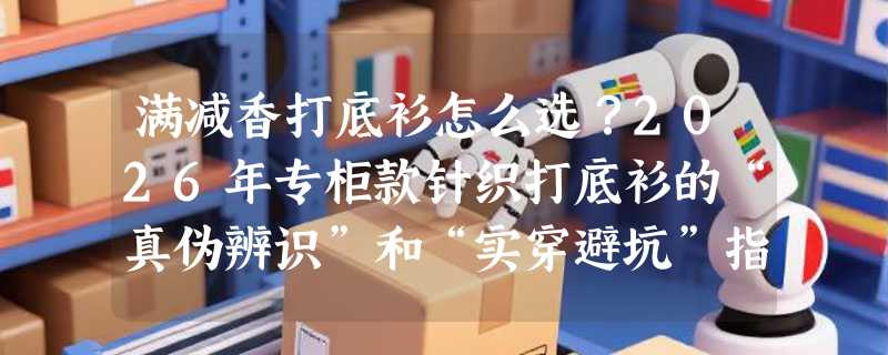 满减香打底衫怎么选？2026年专柜款针织打底衫的“真伪辨识”和“实穿避坑”指南