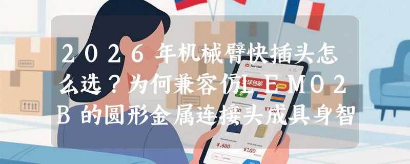 2026年机械臂快插头怎么选？为何兼容仿LEMO2B的圆形金属连接头成具身智能机器人新标配？