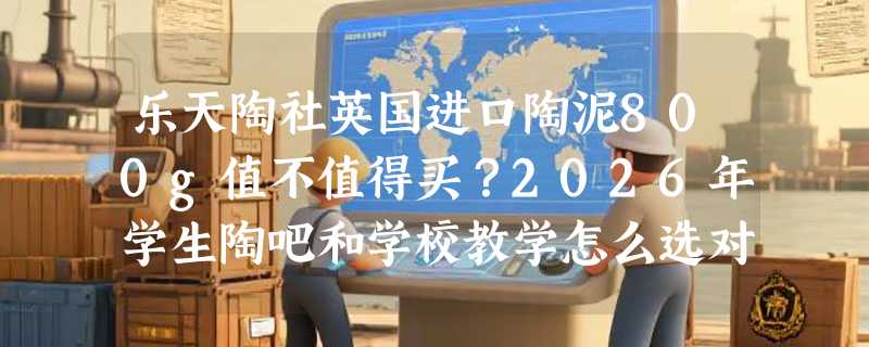 乐天陶社英国进口陶泥800g值不值得买？2026年学生陶吧和学校教学怎么选对泥料？