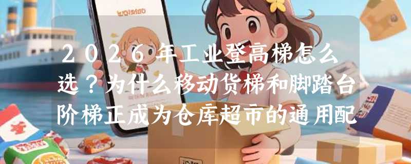 2026年工业登高梯怎么选？为什么移动货梯和脚踏台阶梯正成为仓库超市的通用配置？