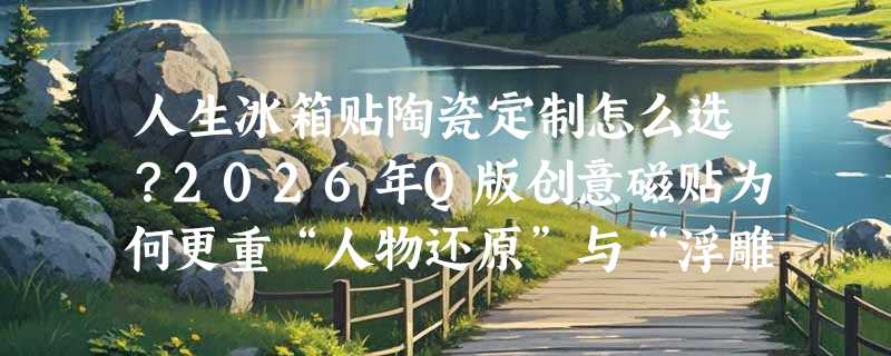 人生冰箱贴陶瓷定制怎么选？2026年Q版创意磁贴为何更重“人物还原”与“浮雕质感”？