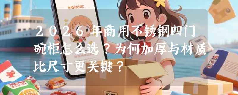 2026年商用不锈钢四门碗柜怎么选？为何加厚与材质比尺寸更关键？