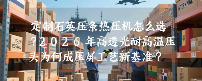 定制石英压条热压机怎么选？2026年高透光耐高温压头为何成压屏工艺新基准？