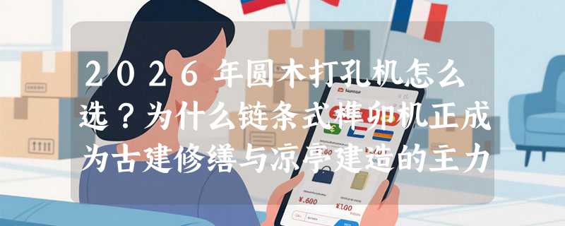 2026年圆木打孔机怎么选？为什么链条式榫卯机正成为古建修缮与凉亭建造的主力机型？