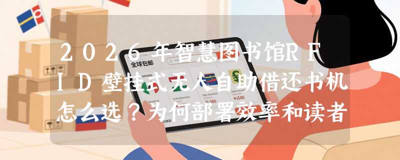 2026年智慧图书馆RFID壁挂式无人自助借还书机怎么选？为何部署效率和读者动线正成新焦点？