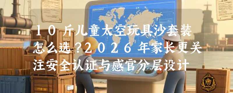 10斤儿童太空玩具沙套装怎么选？2026年家长更关注安全认证与感官分层设计