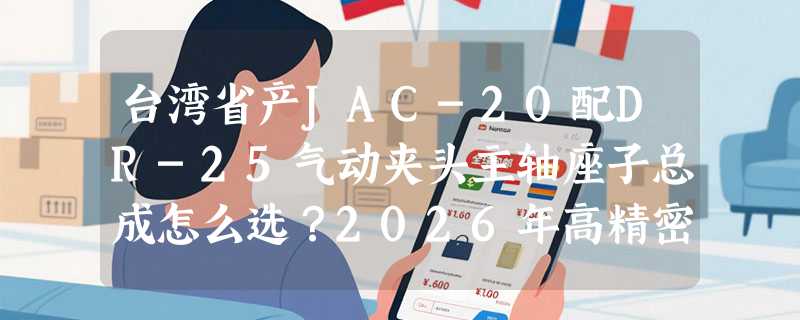台湾省产JAC-20配DR-25气动夹头主轴座子总成怎么选？2026年高精密气动旋转卡盘采购关注哪些硬指标？
