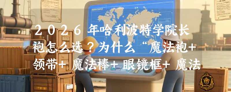 2026年哈利波特学院长袍怎么选？为什么“魔法袍+领带+魔法棒+眼镜框+魔法帽”成儿童演出刚需？