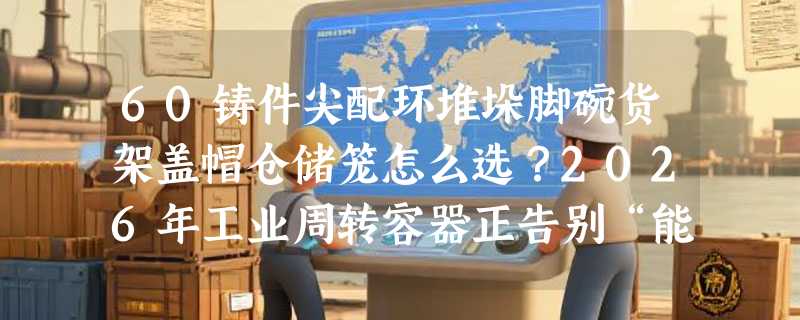 60铸件尖配环堆垛脚碗货架盖帽仓储笼怎么选？2026年工业周转容器正告别“能堆就行”