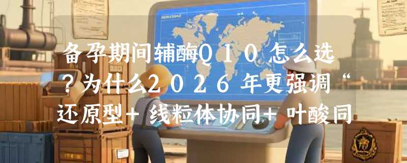 备孕期间辅酶Q10怎么选？为什么2026年更强调“还原型+线粒体协同+叶酸同补”？