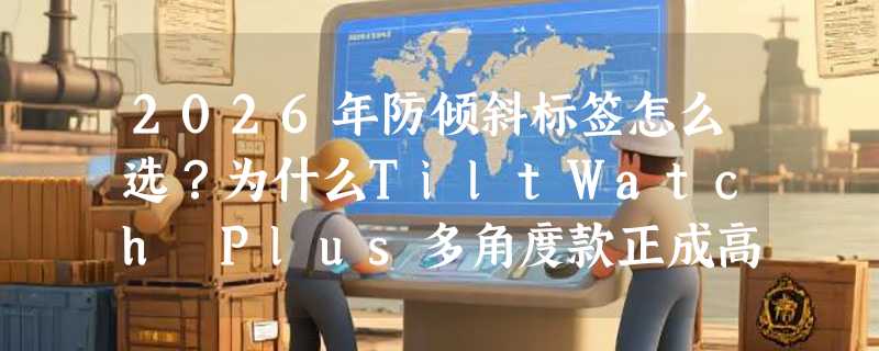 2026年防倾斜标签怎么选？为什么TiltWatch Plus多角度款正成高价值货品运输标配？