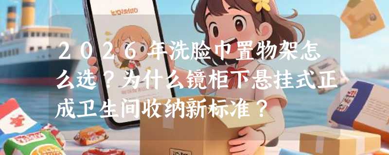 2026年洗脸巾置物架怎么选？为什么镜柜下悬挂式正成卫生间收纳新标准？