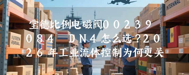 宝德比例电磁阀00239084 DN4怎么选？2026年工业流体控制为何更关注常闭结构与不锈钢材质？
