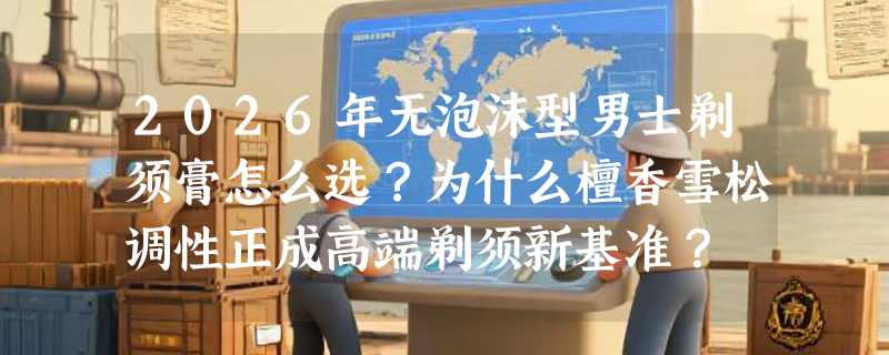 2026年无泡沫型男士剃须膏怎么选？为什么檀香雪松调性正成高端剃须新基准？
