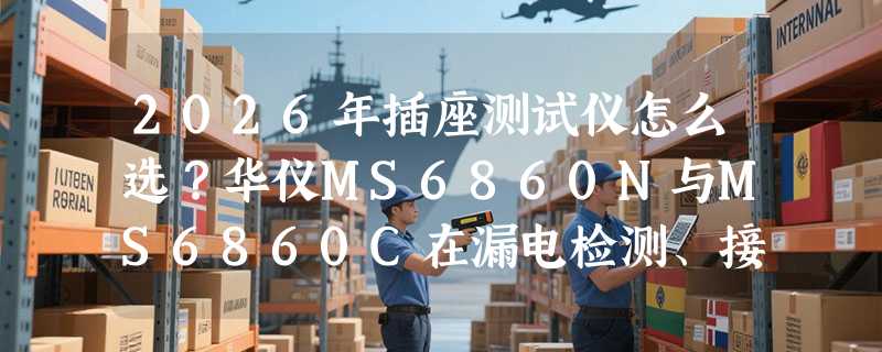 2026年插座测试仪怎么选？华仪MS6860N与MS6860C在漏电检测、接地验证和线路安全验电场景中如何精准匹配需求？