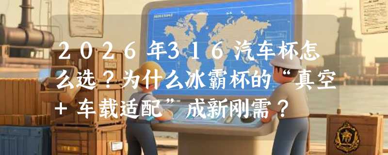 2026年316汽车杯怎么选？为什么冰霸杯的“真空+车载适配”成新刚需？