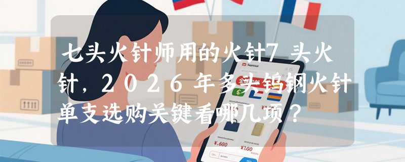七头火针师用的火针7头火针，2026年多头钨钢火针单支选购关键看哪几项？