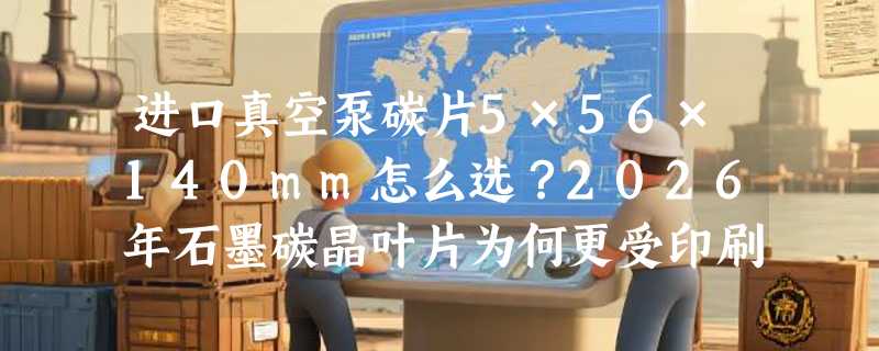 进口真空泵碳片5×56×140mm怎么选？2026年石墨碳晶叶片为何更受印刷设备维保青睐？