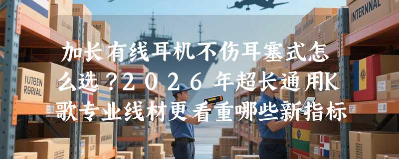 加长有线耳机不伤耳塞式怎么选？2026年超长通用K歌专业线材更看重哪些新指标？
