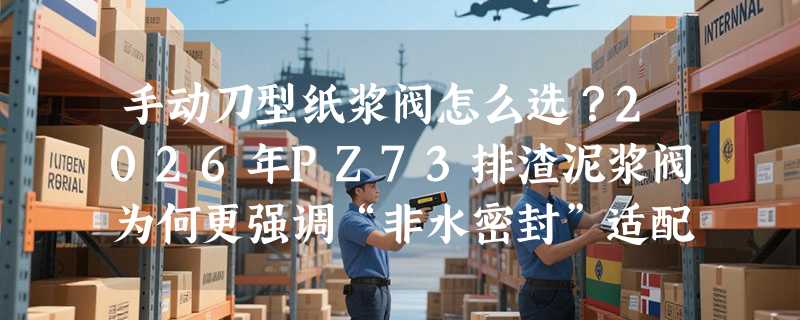 手动刀型纸浆阀怎么选？2026年PZ73排渣泥浆阀为何更强调“非水密封”适配性？