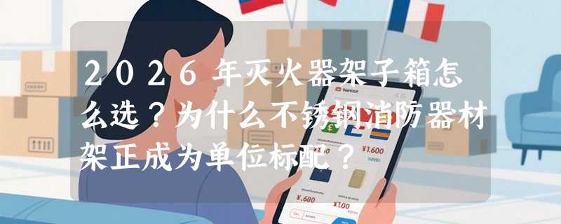 2026年灭火器架子箱怎么选？为什么不锈钢消防器材架正成为单位标配？
