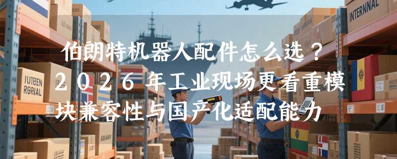 伯朗特机器人配件怎么选？2026年工业现场更看重模块兼容性与国产化适配能力