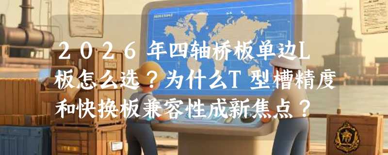 2026年四轴桥板单边L板怎么选？为什么T型槽精度和快换板兼容性成新焦点？
