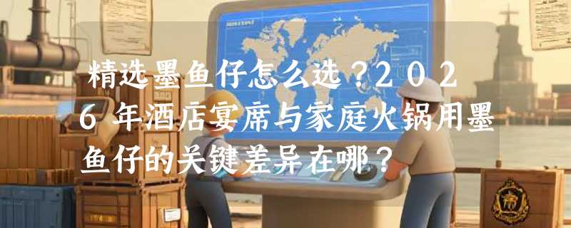 精选墨鱼仔怎么选？2026年酒店宴席与家庭火锅用墨鱼仔的关键差异在哪？
