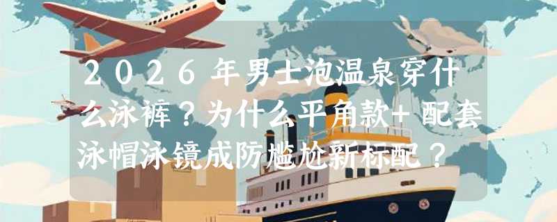 2026年男士泡温泉穿什么泳裤？为什么平角款+配套泳帽泳镜成防尴尬新标配？