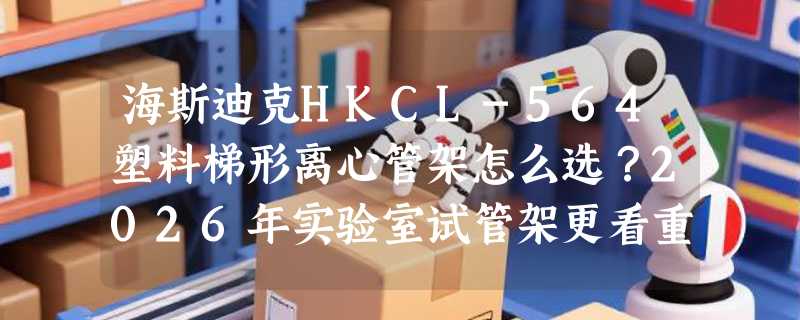 海斯迪克HKCL-564塑料梯形离心管架怎么选？2026年实验室试管架更看重哪些结构细节？