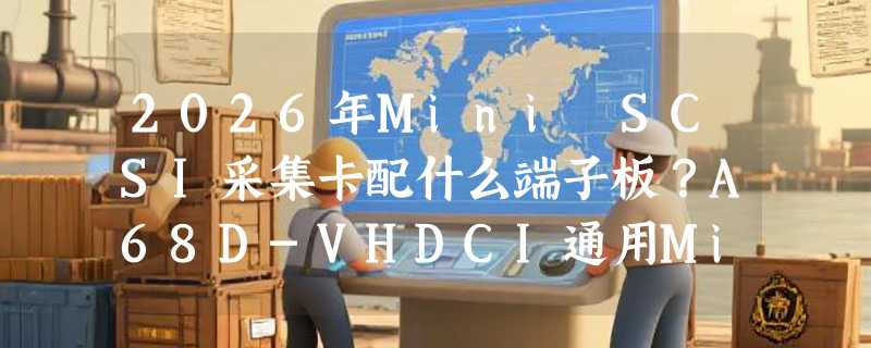 2026年Mini SCSI采集卡配什么端子板？A68D-VHDCI通用Mini68芯单排接线端子板为何成主流选择？