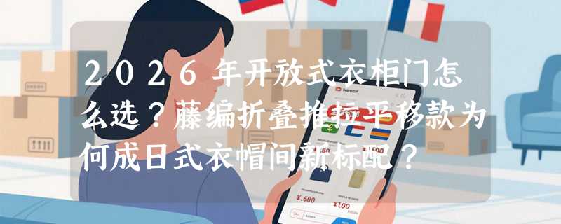 2026年开放式衣柜门怎么选？藤编折叠推拉平移款为何成日式衣帽间新标配？