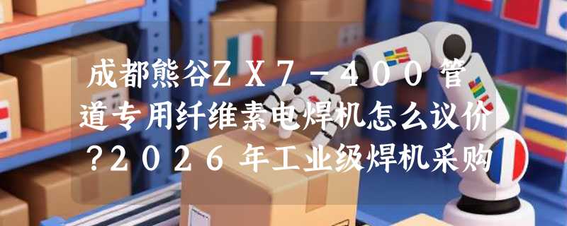 成都熊谷ZX7-400管道专用纤维素电焊机怎么议价？2026年工业级焊机采购为何更看重工艺适配性？