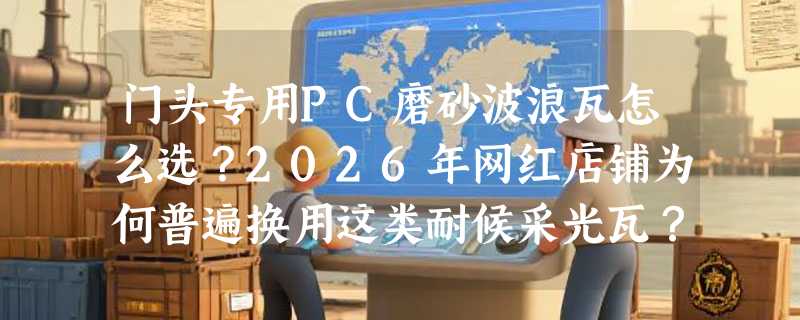 门头专用PC磨砂波浪瓦怎么选？2026年网红店铺为何普遍换用这类耐候采光瓦？