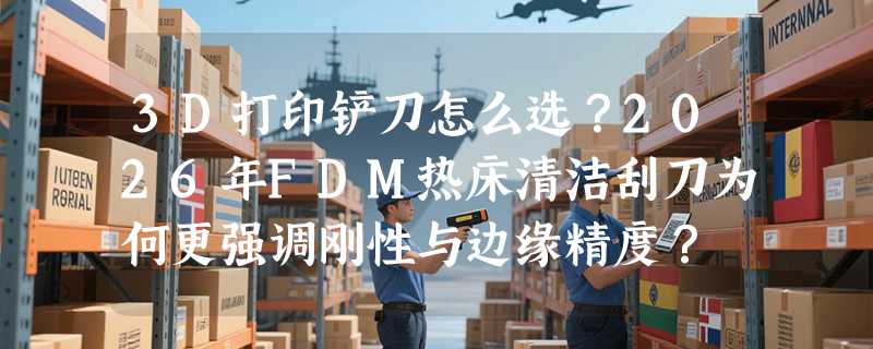 3D打印铲刀怎么选？2026年FDM热床清洁刮刀为何更强调刚性与边缘精度？