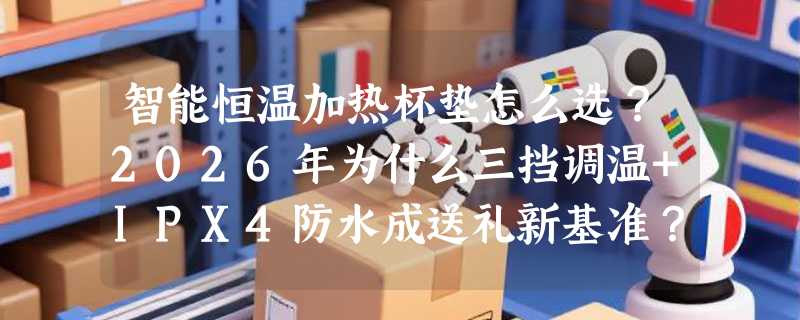 智能恒温加热杯垫怎么选？2026年为什么三挡调温+IPX4防水成送礼新基准？