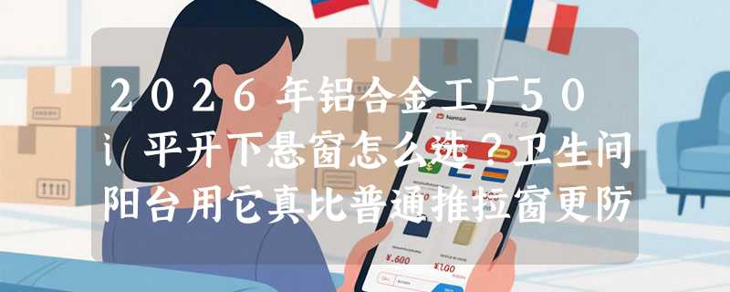 2026年铝合金工厂50i平开下悬窗怎么选？卫生间阳台用它真比普通推拉窗更防潮隔音？