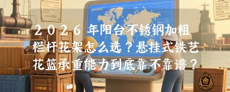 2026年阳台不锈钢加粗栏杆花架怎么选？悬挂式铁艺花篮承重能力到底靠不靠谱？