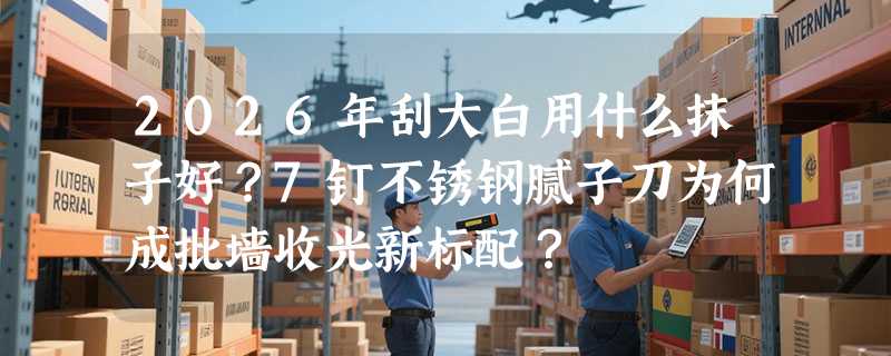 2026年刮大白用什么抹子好？7钉不锈钢腻子刀为何成批墙收光新标配？