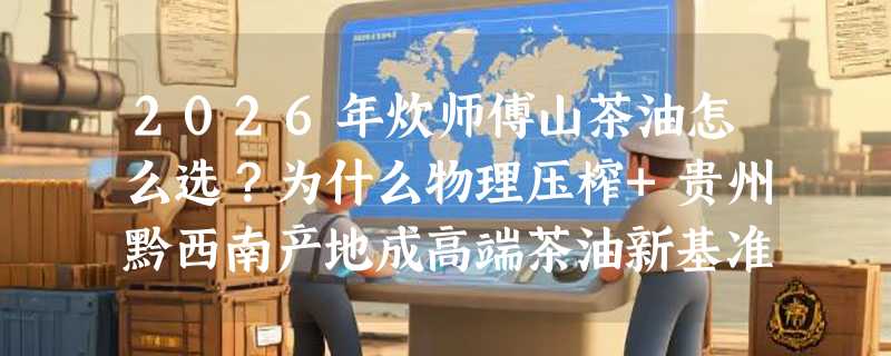 2026年炊师傅山茶油怎么选？为什么物理压榨+贵州黔西南产地成高端茶油新基准？